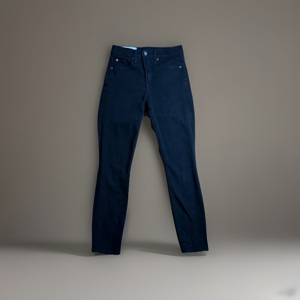Gap Women's Jeans Size 4 True Skinny High Rise Black